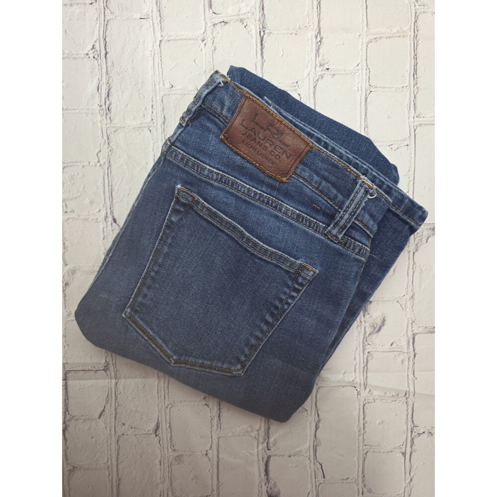 Lauren Ralph Lauren Women’s Sz 6 Classic Straight Mid Rise Denim Jeans‎